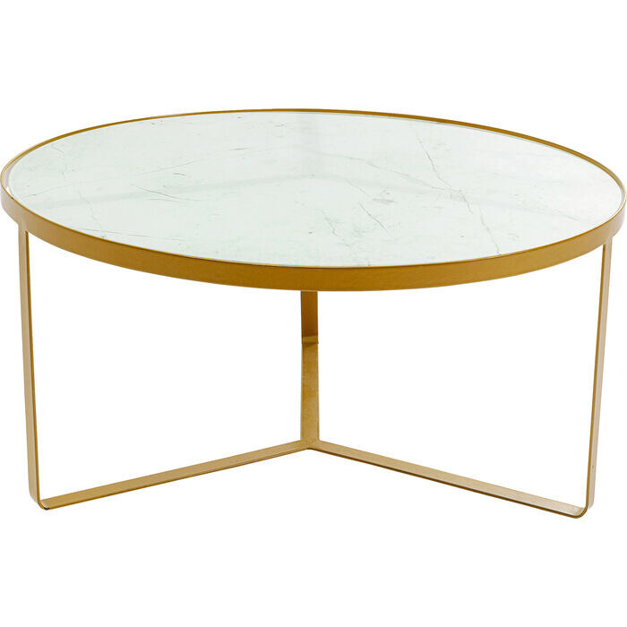 Table d’appoint marbre or