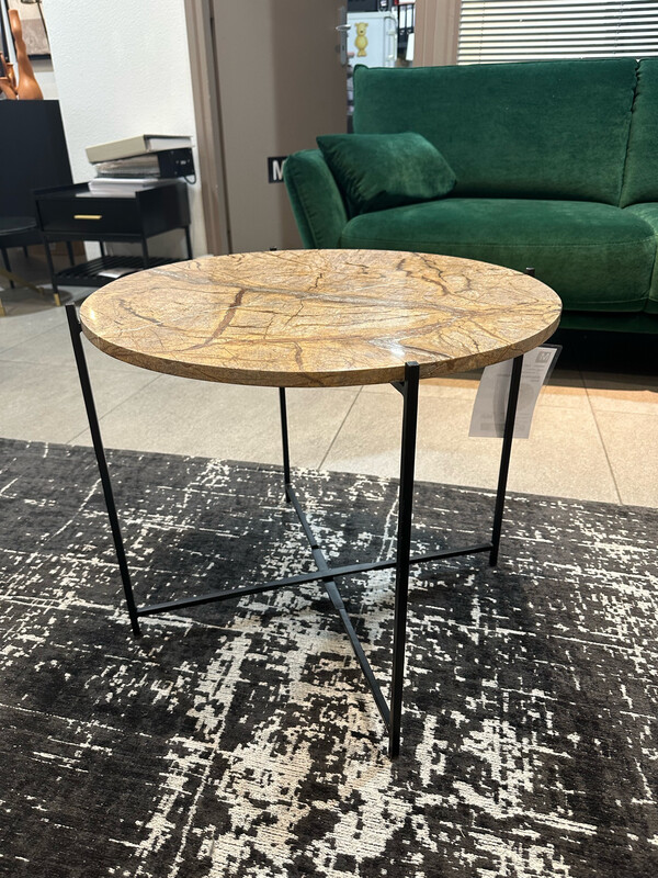 Table basse carara rose