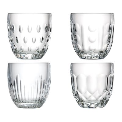 4 verres assortis