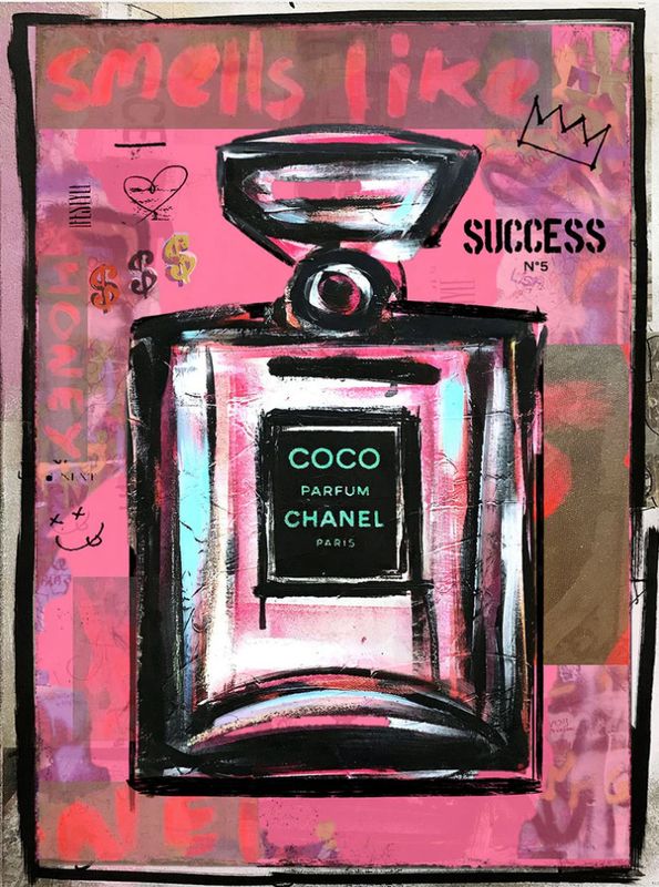 Tableau Smells like success - verre acrylique