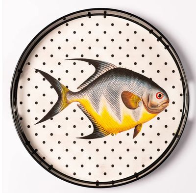 Plateau Fish Dots - 35 cm
