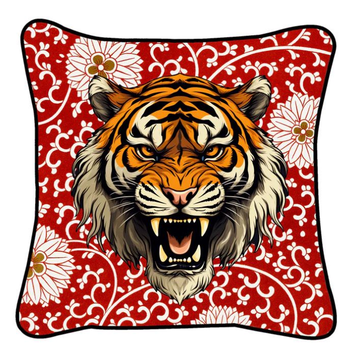 Coussins - Tiger Red