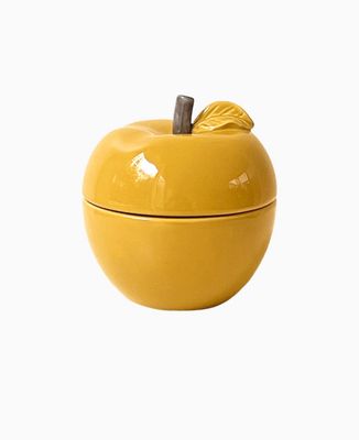 Bougie pom' glow safran patchouli D9,8 H10,2cm