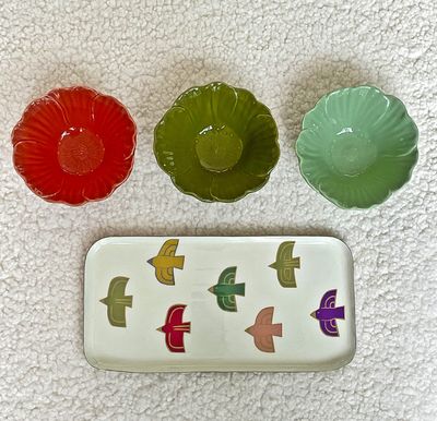 Plateau rectangle Dream assortie L30 H15cm