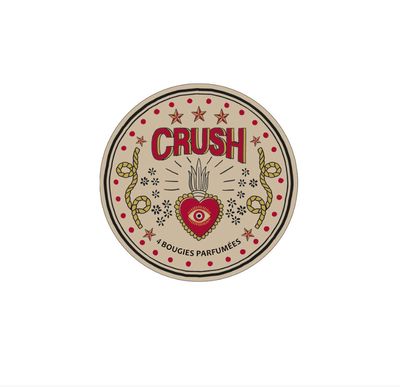 Coffret de 4 bougies Americana Crush D4,5 H5cm