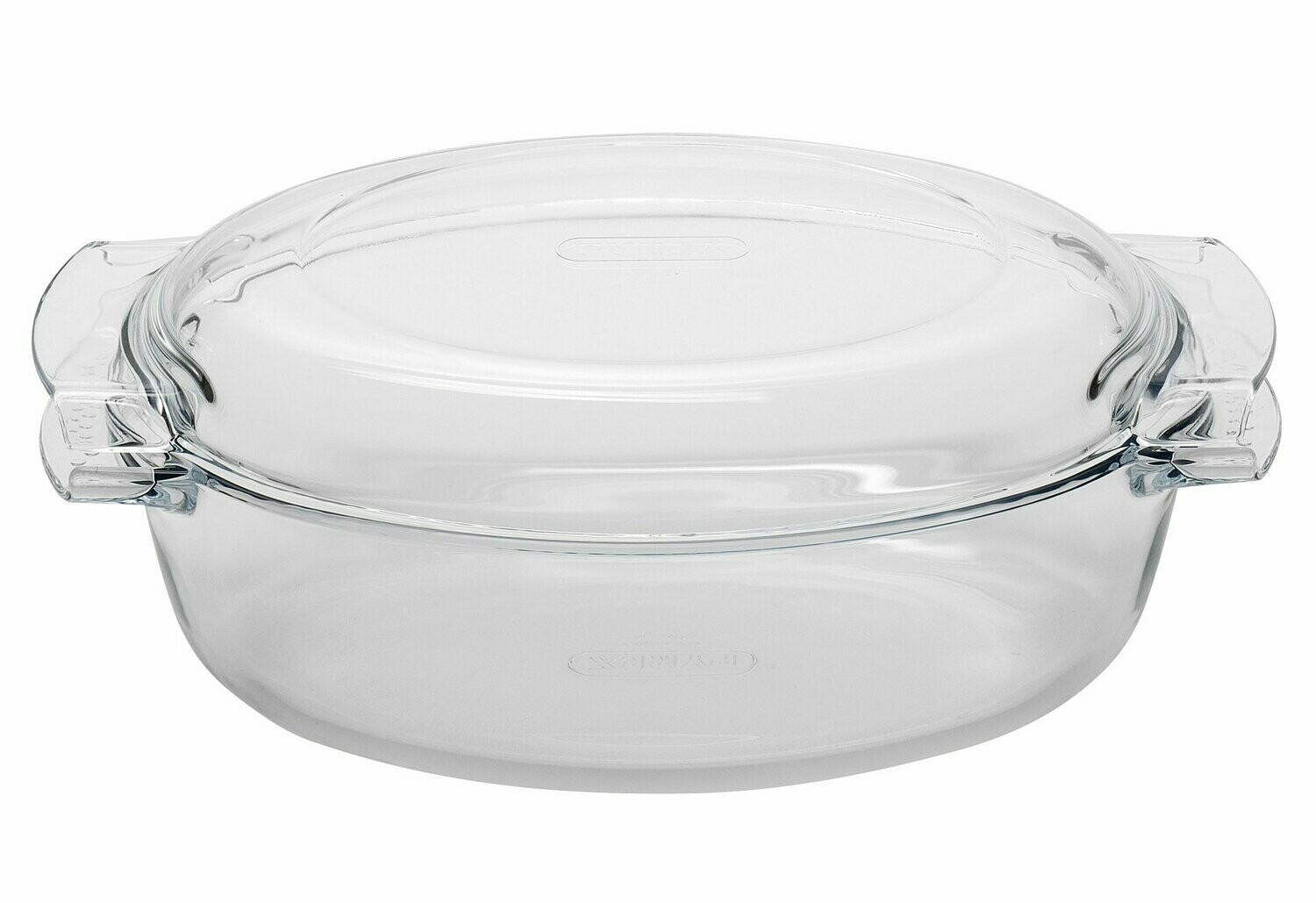 PYREX Kasserolle rechteckig Glas 4,5l Borosilikatglas