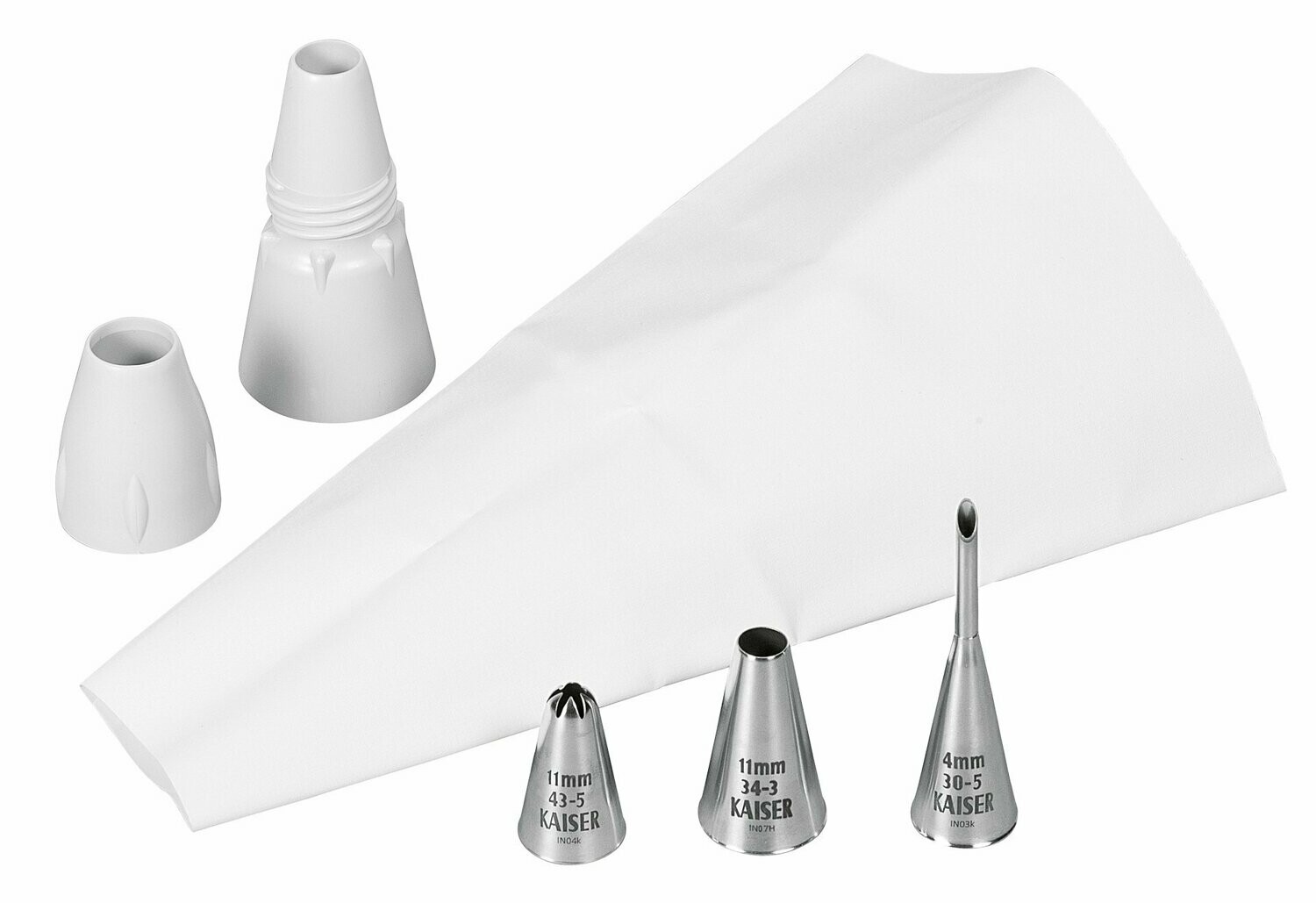 Kaiser Profi Spritzbeutel-Set 5-teilig