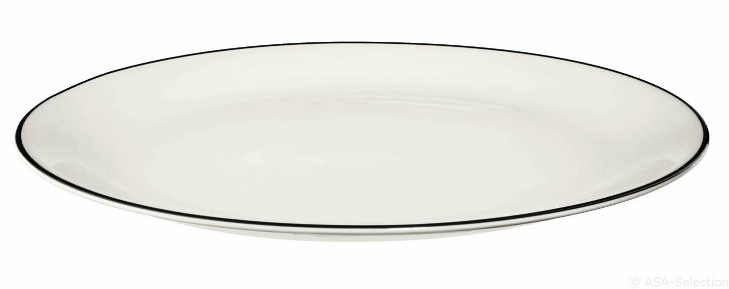 ASA  Essteller 26cm, á table ligne noire