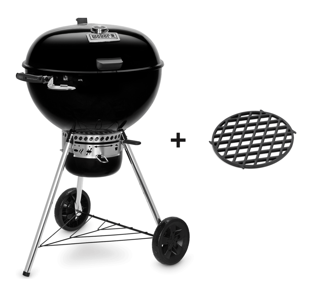 Weber Master-Touch GBS Premium E-5775 – Holzkohlegrill Ø 57 cm schwarz