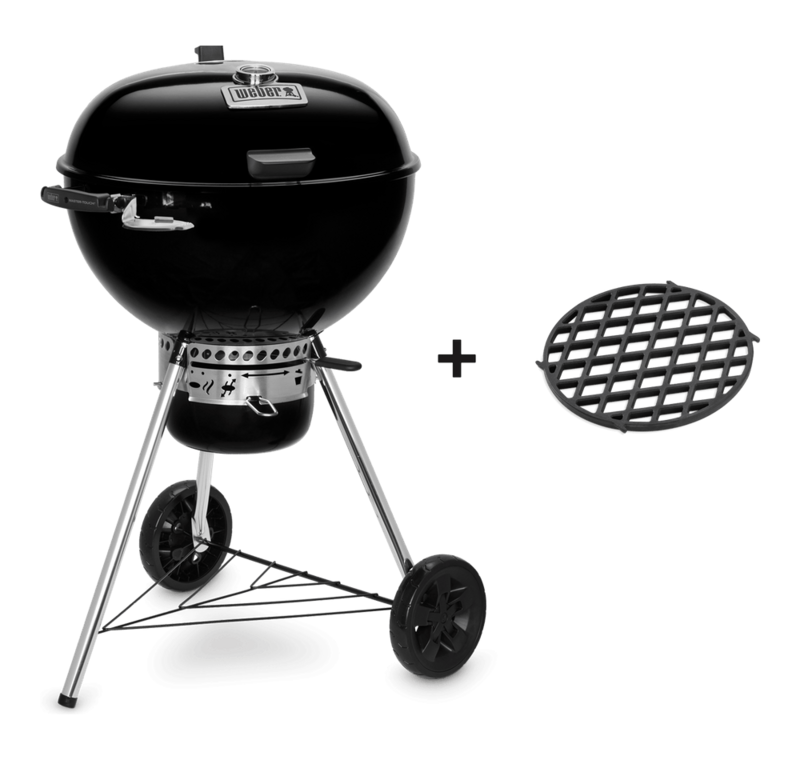 Weber Master-Touch GBS Premium E-5775 – Holzkohlegrill Ø 57 cm schwarz