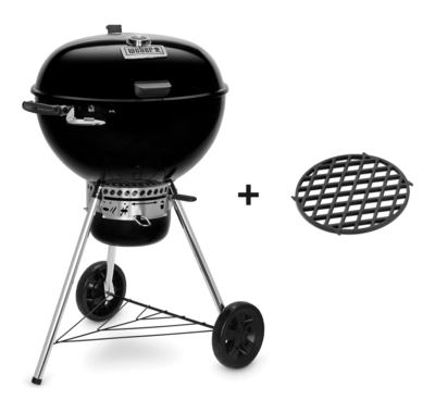Weber Master-Touch GBS Premium E-5775 – Holzkohlegrill Ø 57 cm schwarz