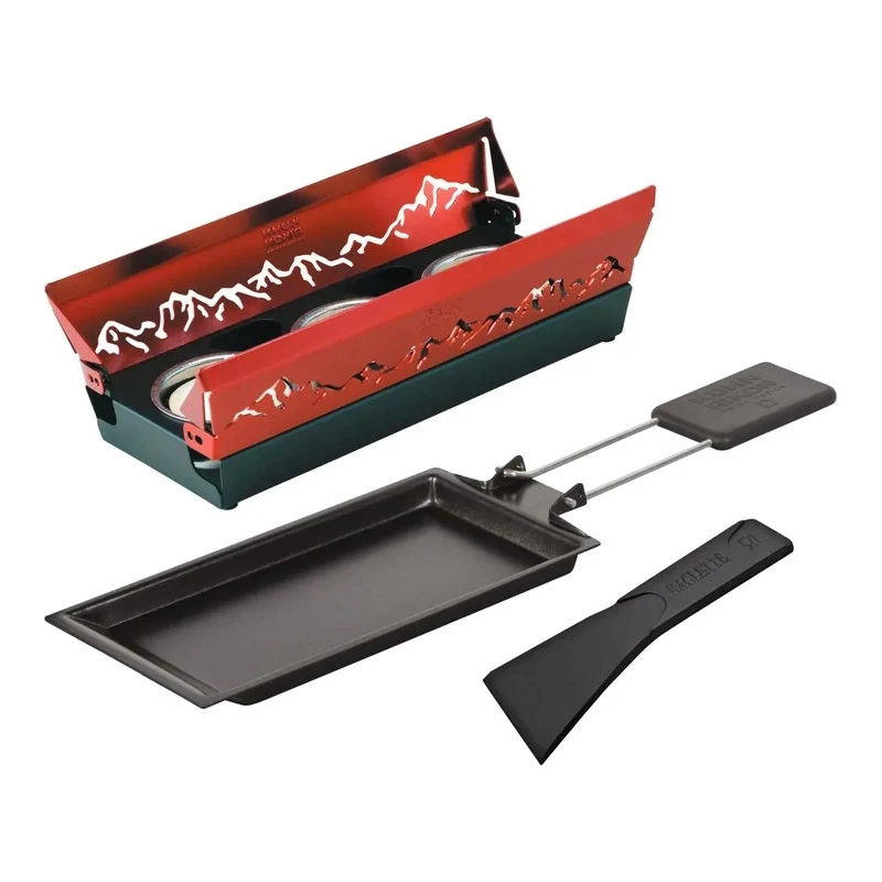 Kuhn Rikon Raclette Set Mini Alpenglühen rot Kuhn Rikon Raclette Set Mini Alpenglühen rot