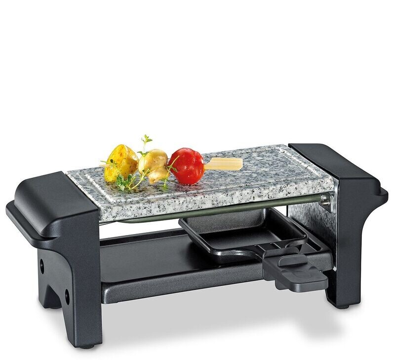 Küchenprofi Produktinformationen Raclette TWIN schwarz Küchenprofi Produktinformationen Raclette TWIN schwarz