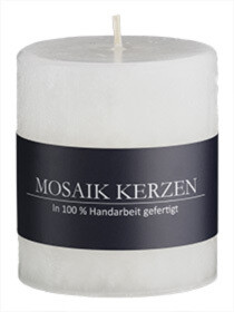Mosaik Kerzen verschiedene Farben 50h Mosaik Kerzen verschiedene Farben 50h