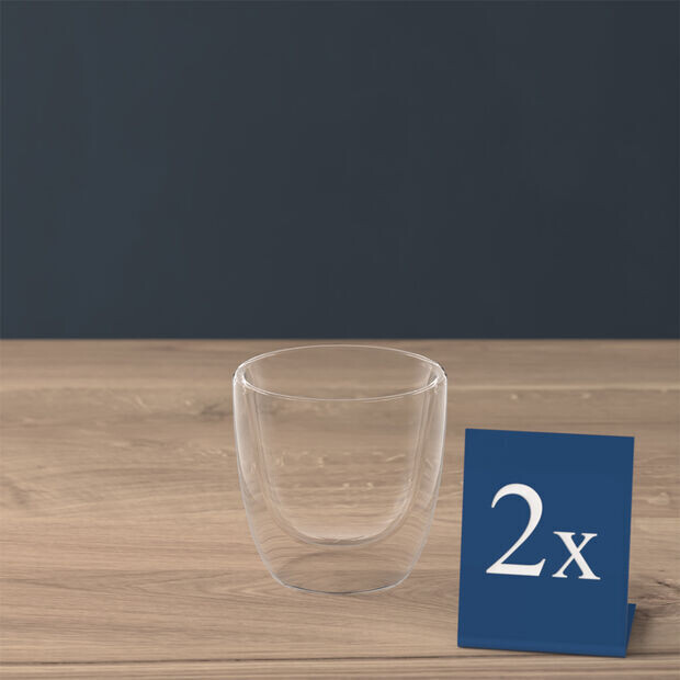 Villeroy & Boch Artesano Hot&Cold Beverages Becher, 110 ml, 2 Stück