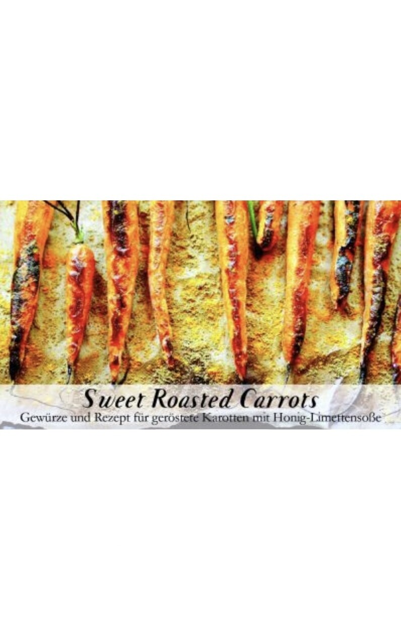 Sweet roasted Carrots-Gewürzkasten (vegetarisch)