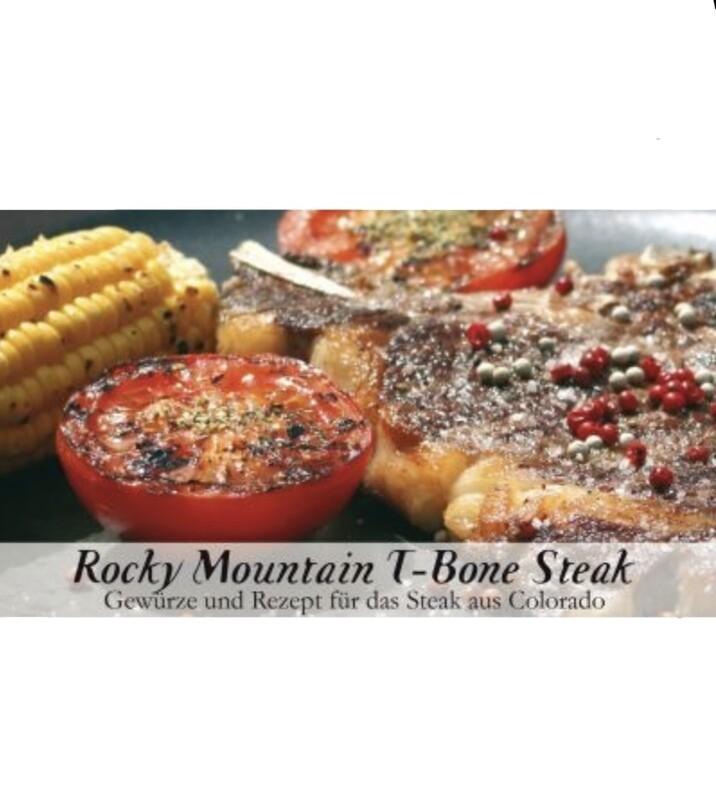 Rocky Mountain T-Bone Steak-Gewürzkasten Rocky Mountain T-Bone Steak-Gewürzkasten