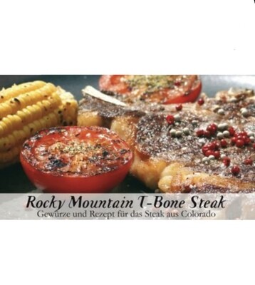 Rocky Mountain T-Bone Steak-Gewürzkasten