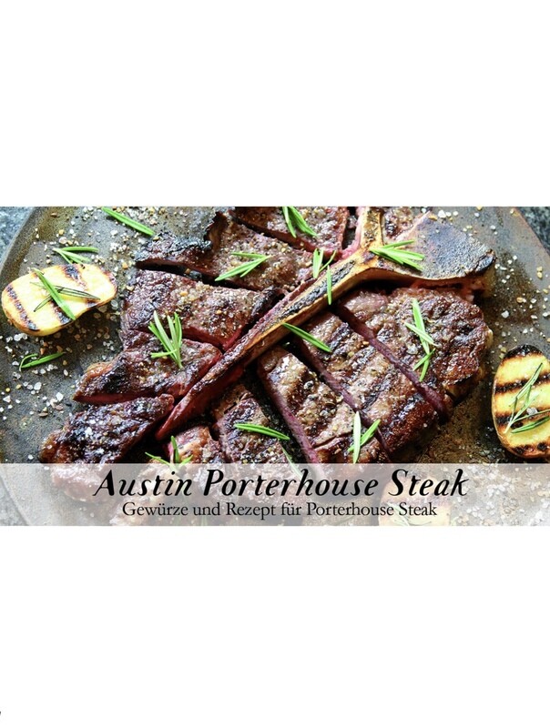 Austin Porterhouse Steak-Gewürzkasten Austin Porterhouse Steak-Gewürzkasten