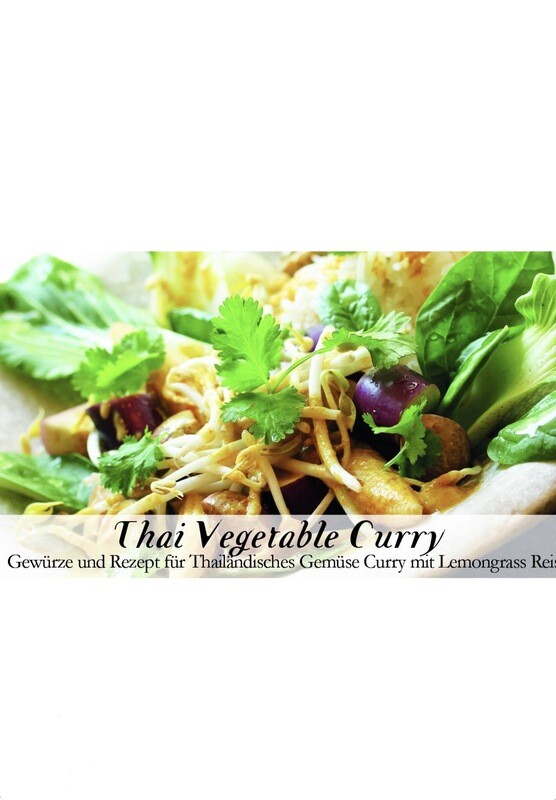 Thai Vegetable Curry Gewürzkasten (vegetarisch) Thai Vegetable Curry Gewürzkasten (vegetarisch)