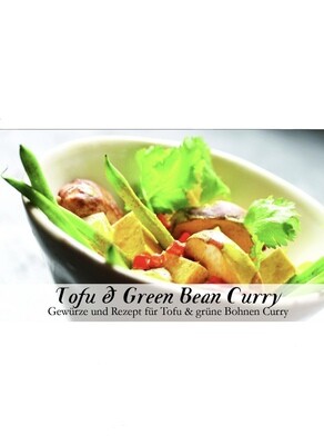 Tofu & Green Bean Curry Gewürzkasten (vegetarisch)