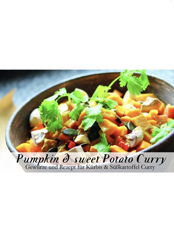 Pumpkin & Sweet Potato Curry Gewürzkasten (vegetarisch) Pumpkin & Sweet Potato Curry Gewürzkasten (vegetarisch)