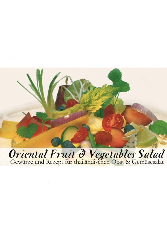 Oriental Fruit & Vegetable Salad-Gewürzkasten Oriental Fruit & Vegetable Salad-Gewürzkasten