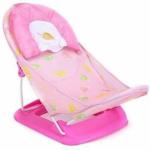 pink baby bath chair