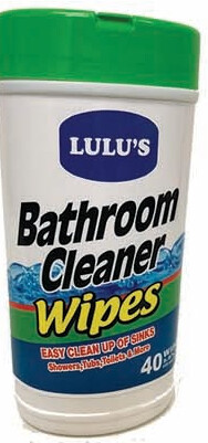 Bathroom Cleaner Wipes 40 Count