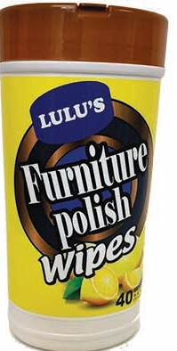 Furniture Polish Wipes 40 Count