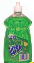 Ultra Dish Liquid 28 Oz Green Apple
