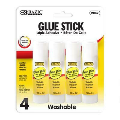 Small Glue Stick 4 pack