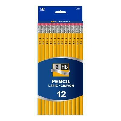 #2 Yellow Pencil 12 pack