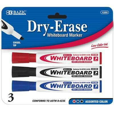 Colored Chisel Tip Dry-Erase Marker