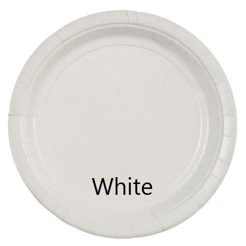 Paper Plate 7" (Assorted Colors)