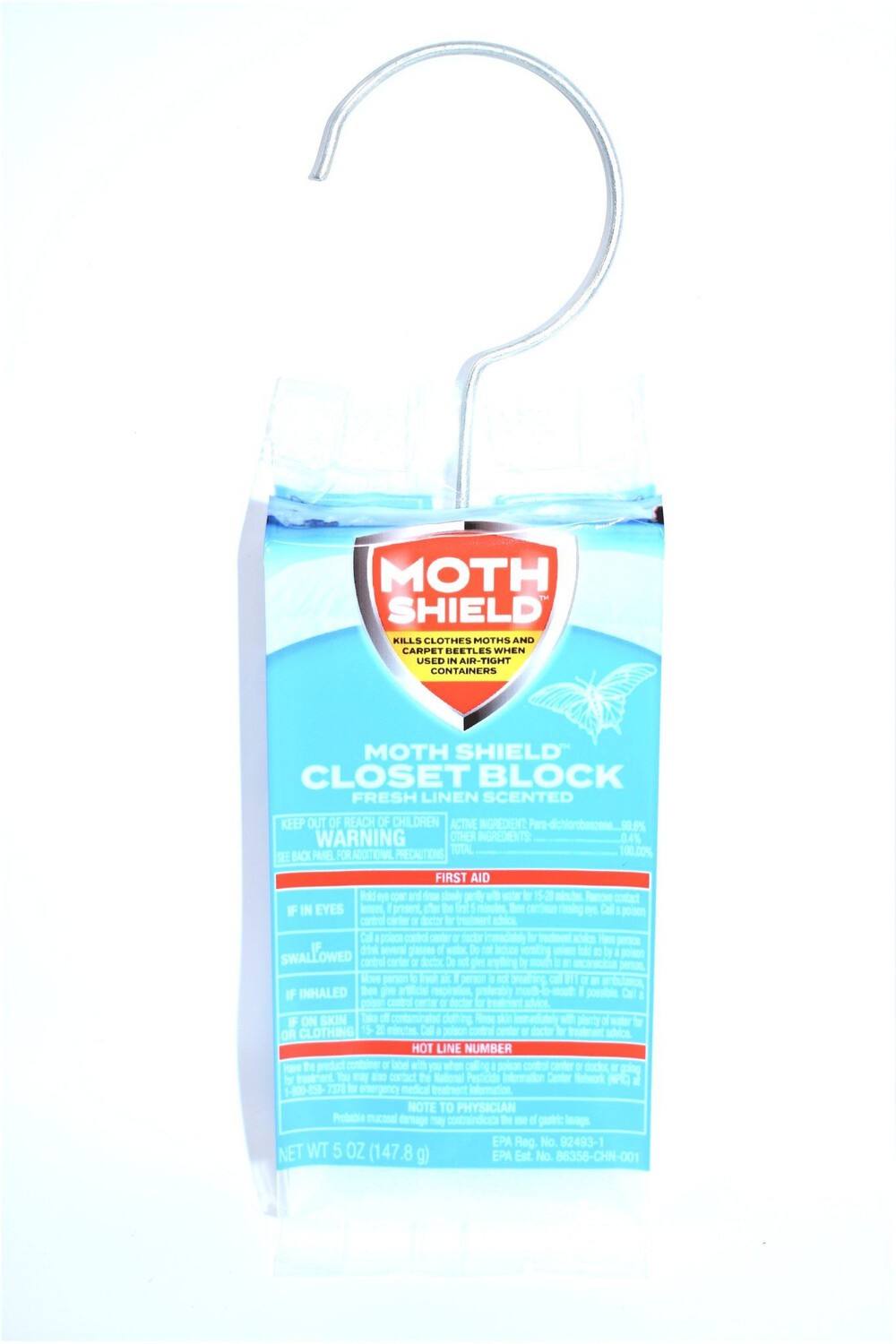 Closet Block Linen 6 Oz. Moth Shield