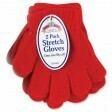 Stretch Gloves - Red