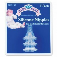 Silicone Nipples - 3 Pack