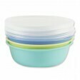 3 Pack Travel Bowls with Lids - Blue