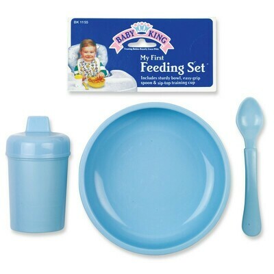3 pc. Feeding Set - Blue