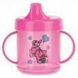 Twin Handle Spill Proof Cup - Pink
