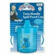 Twin Handle Spill Proof Cup - Blue