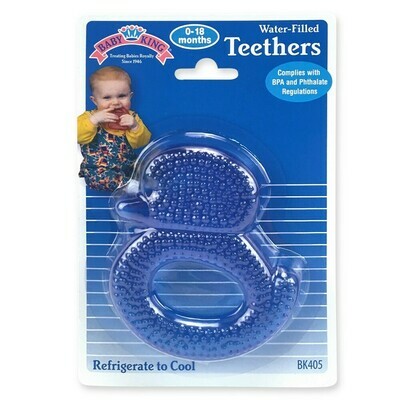 Water-filled Duck Teether - Blue