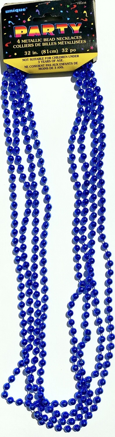 Blue Bead Necklaces