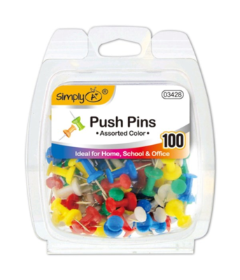 Colored Push Pins