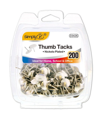 Silver Thumb Tacks