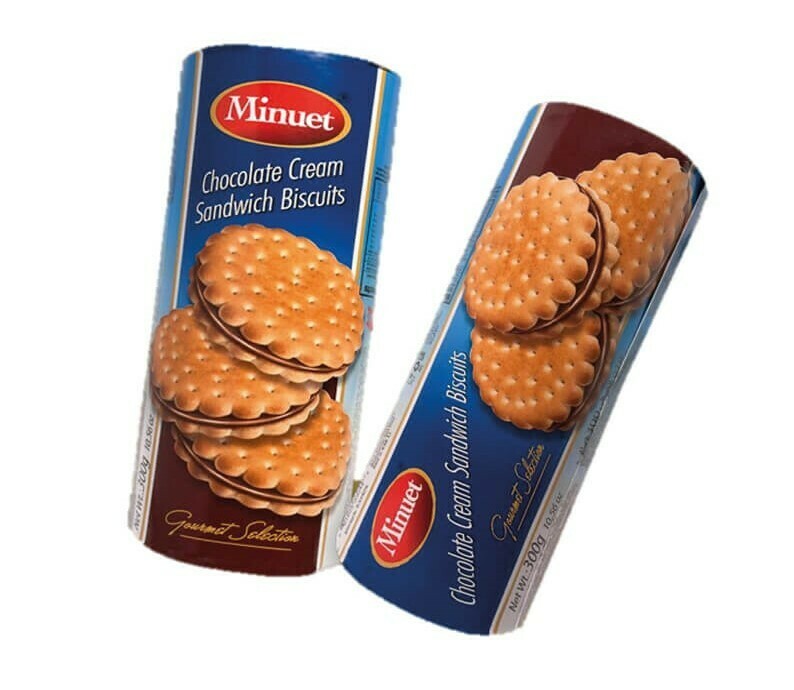 Minuet Chocolate Cream Sandwich Biscuits