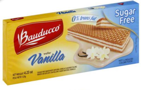 Bauducco Sugar Free Vanilla Wafer
