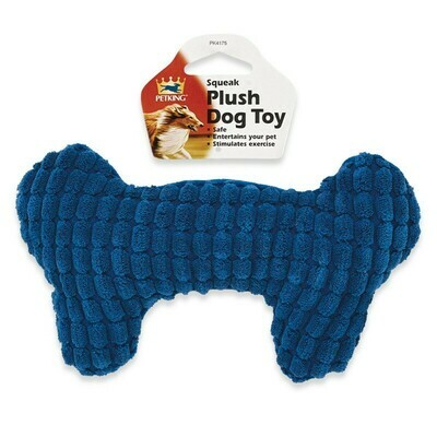 Plush Dog Toy - Blue