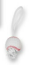 Sport Squeeze Rope Toy - Baseball